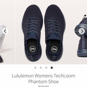 Lululemon Womens TechLoom Phantom Shoe
Black 7.5